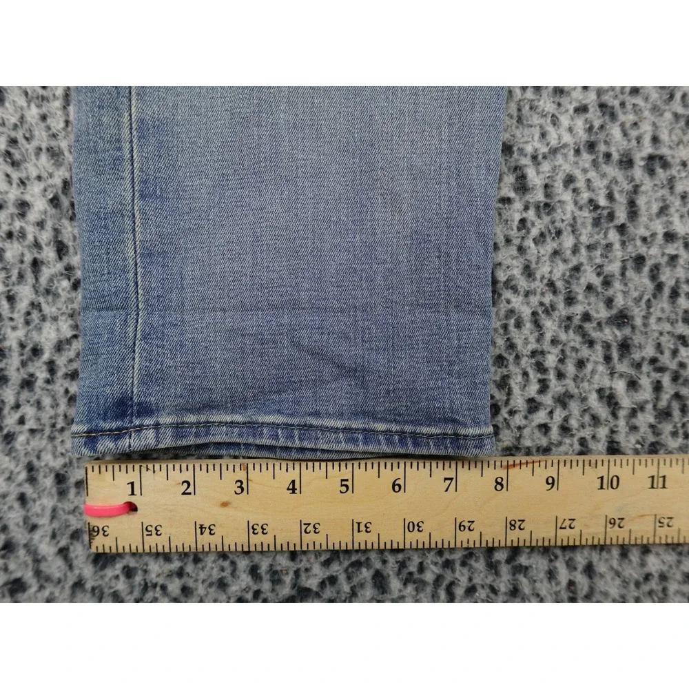 Levi's‎ 501 Original Fit Mens 34x34 Light Wash Blue Straight Leg Jeans